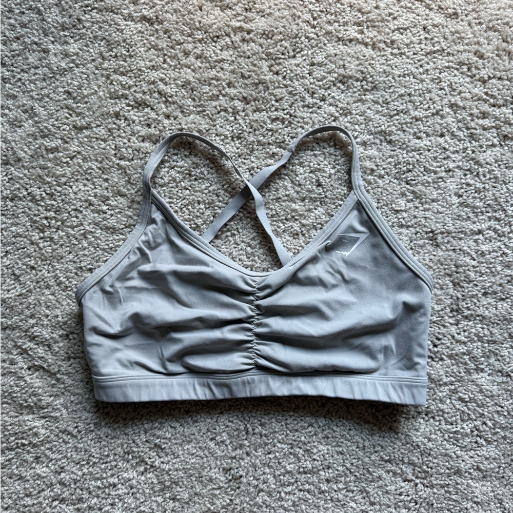 Gray Women's Gymshark Sports Bra